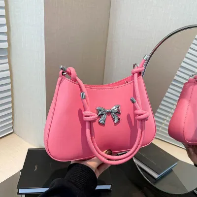 Adjustable Belt Bow Style Shoulder Bag